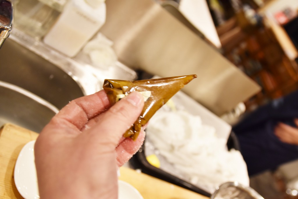 砂糖を溶かして作ったアイシング