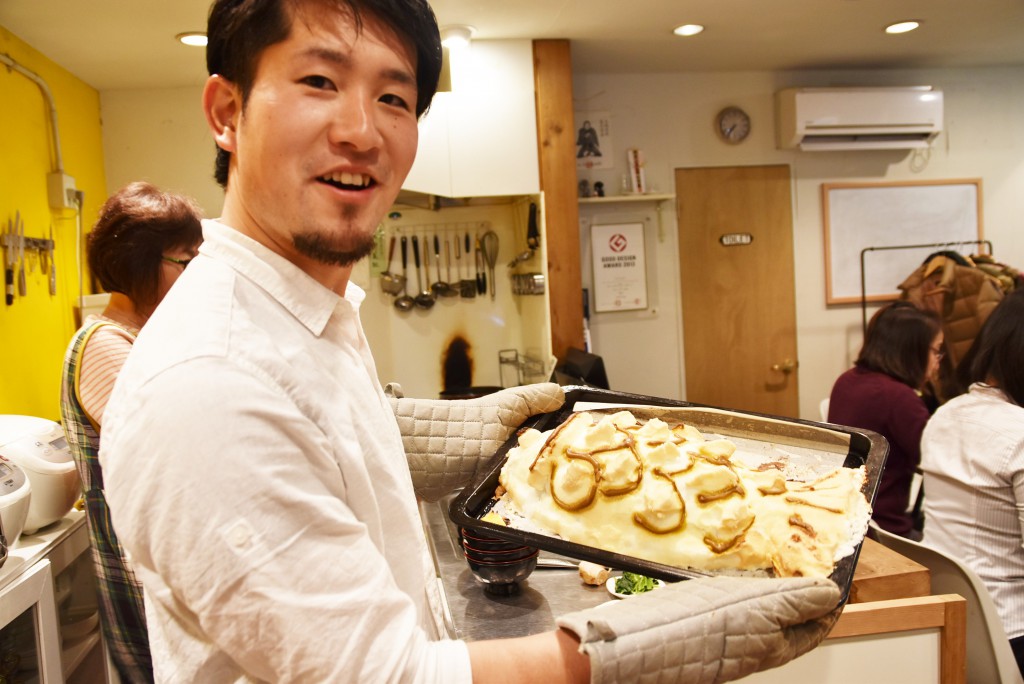 唯一の男子部員がサーブ♥