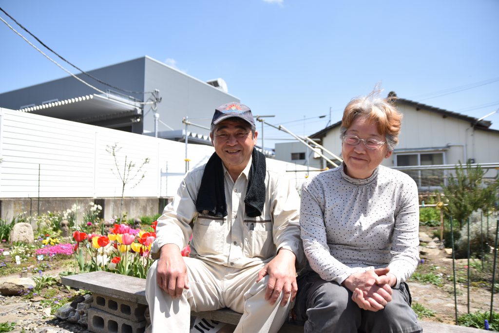 2011年に愛知県名古屋市から移住した後藤文吾さん(64歳)、芙紀子さん(64歳)