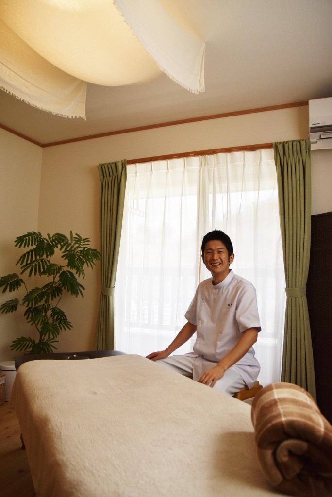 快笑整体院の施術ルーム