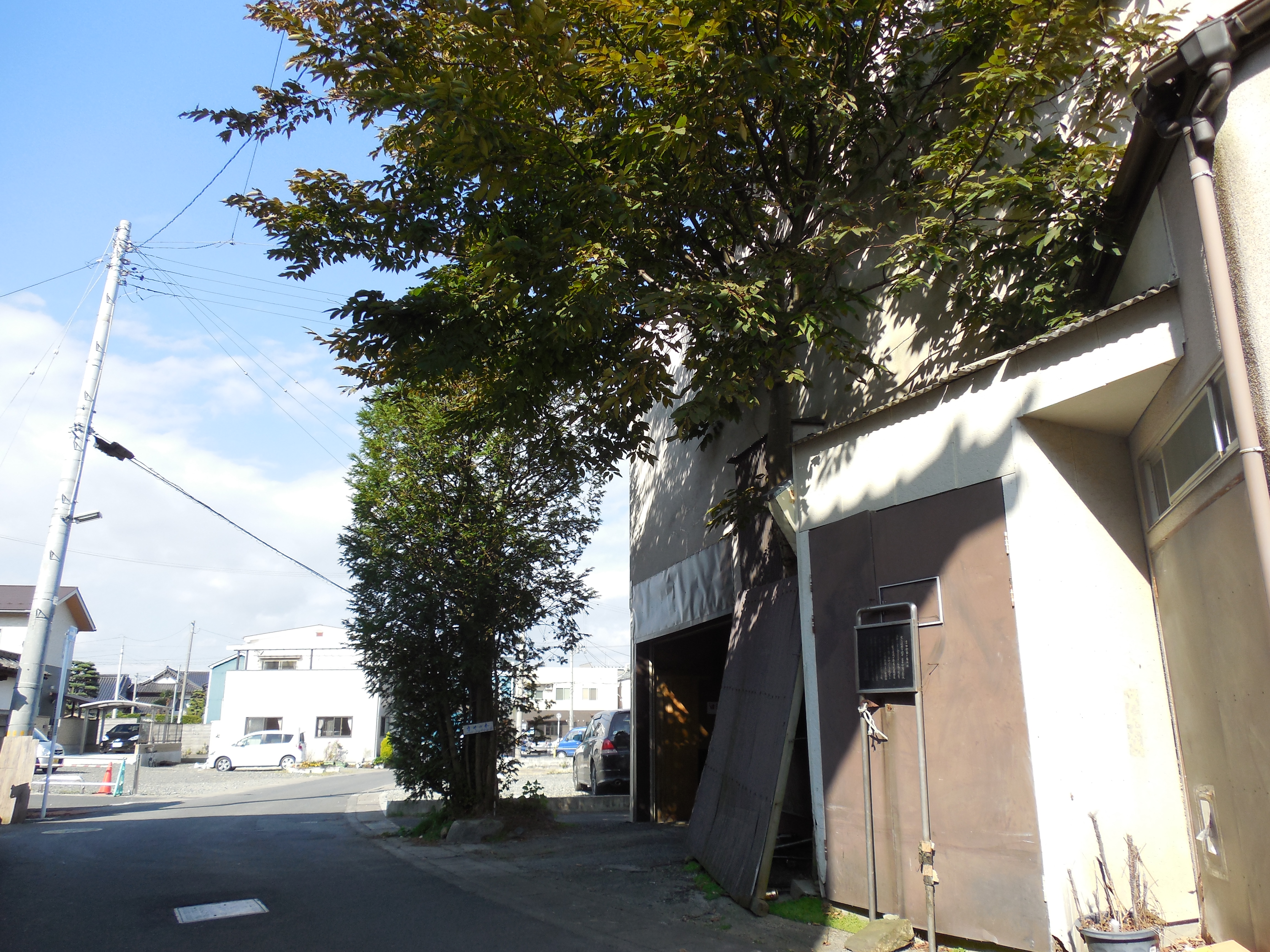 吉田松陰の宿所跡