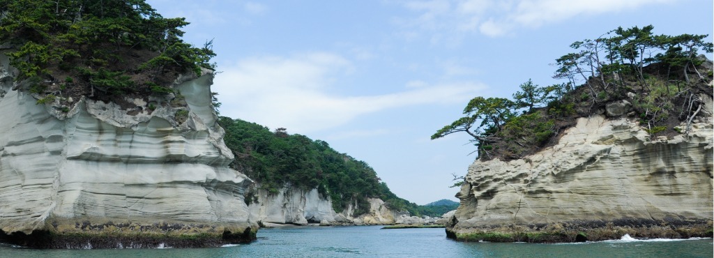 東松島市（遊覧船から嵯峨渓）のイメージ画像