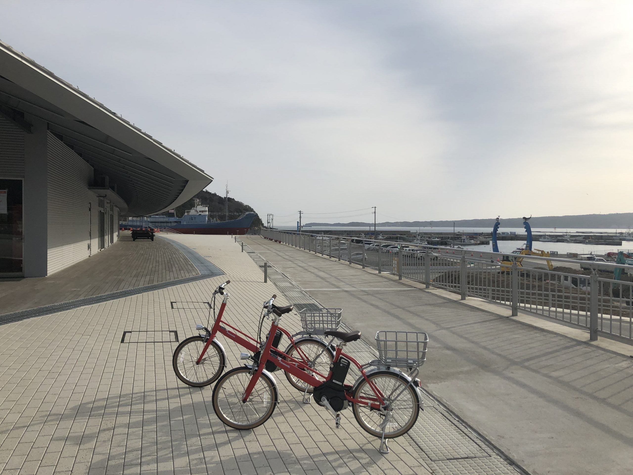 ホエールタウンおしか レンタサイクル（電動2台）