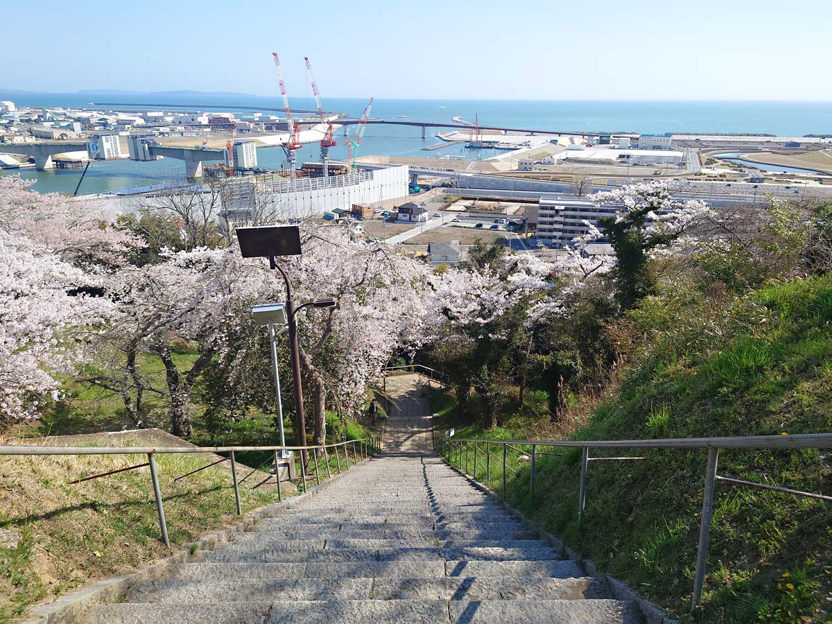 日和山の眺め