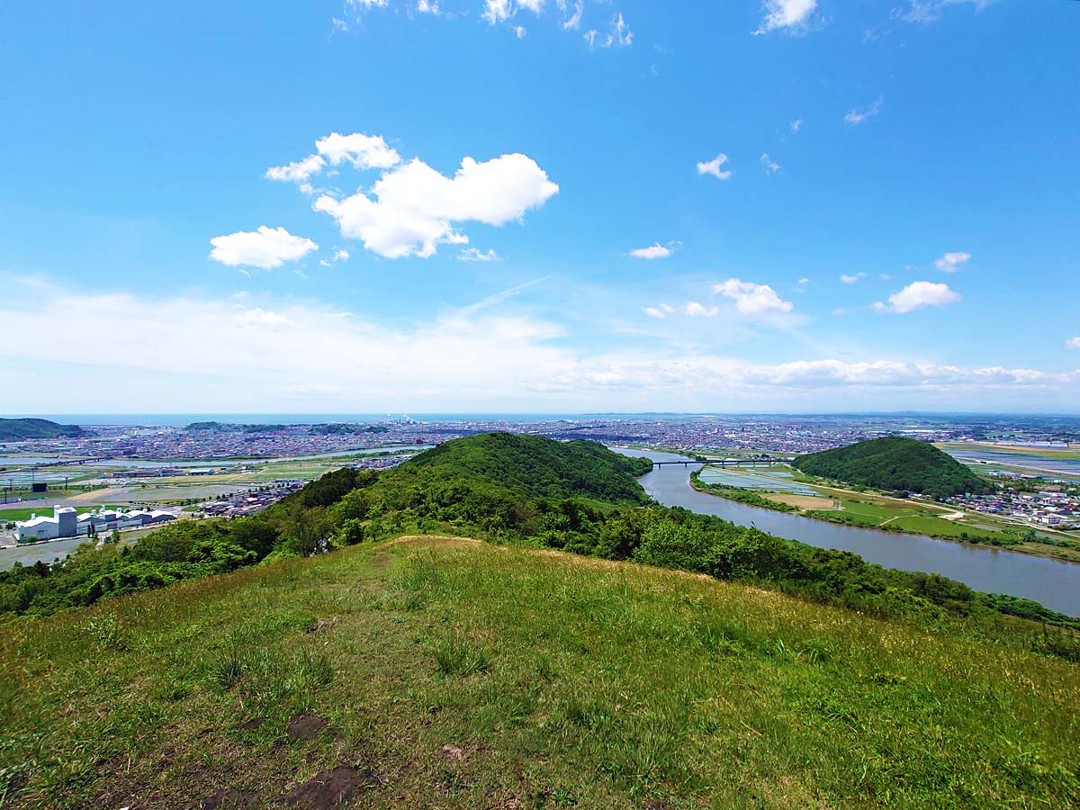 トヤケ森山から海側の眺め