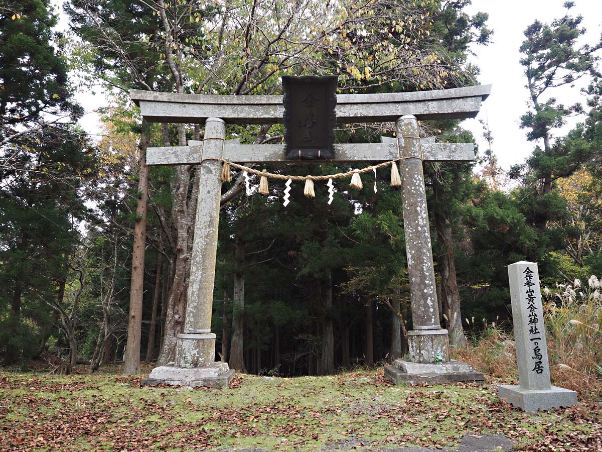 金華山第一の鳥居