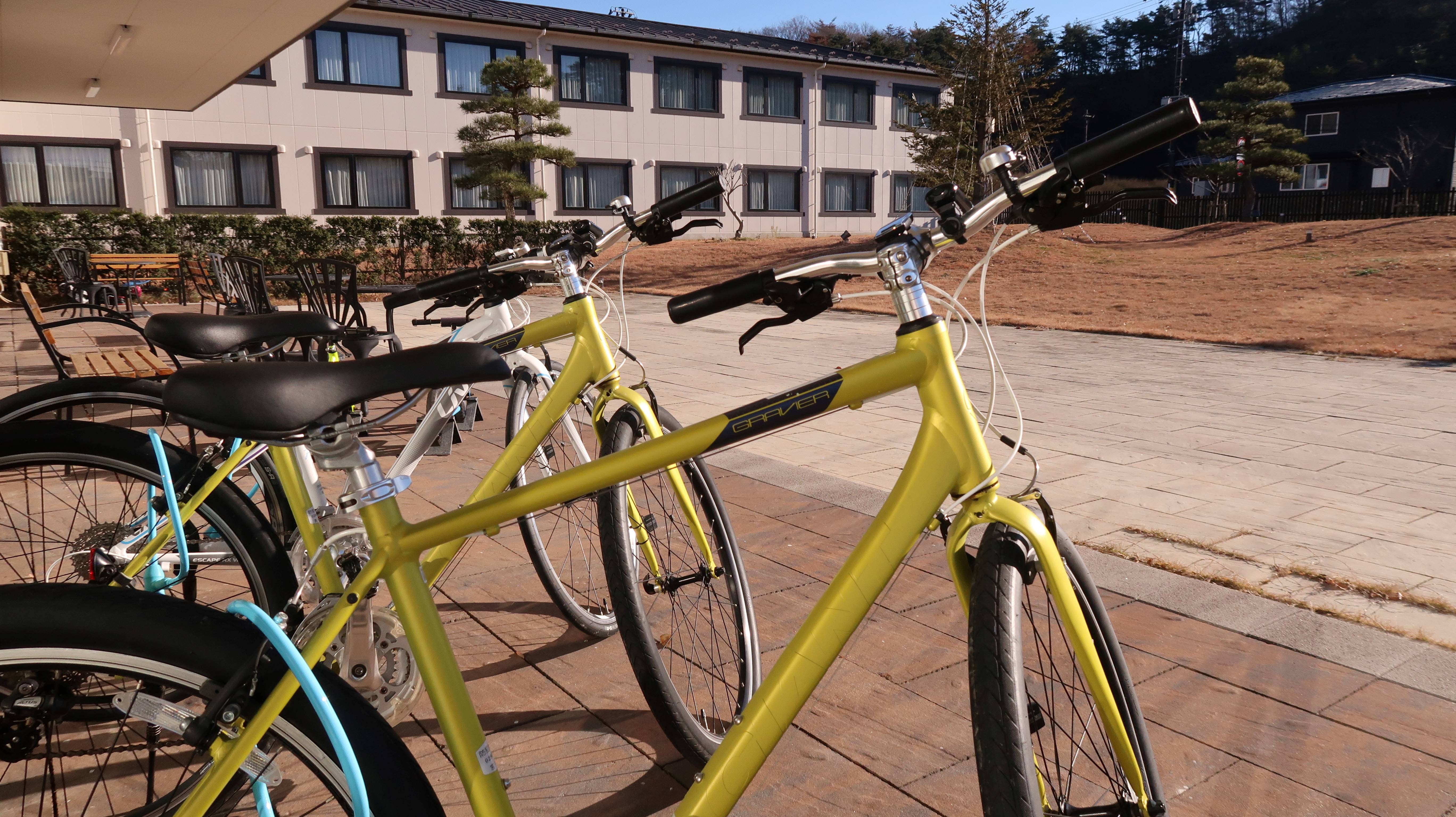 奥松島レーンホテル レンタサイクル（クロスバイク3台、電動1台）