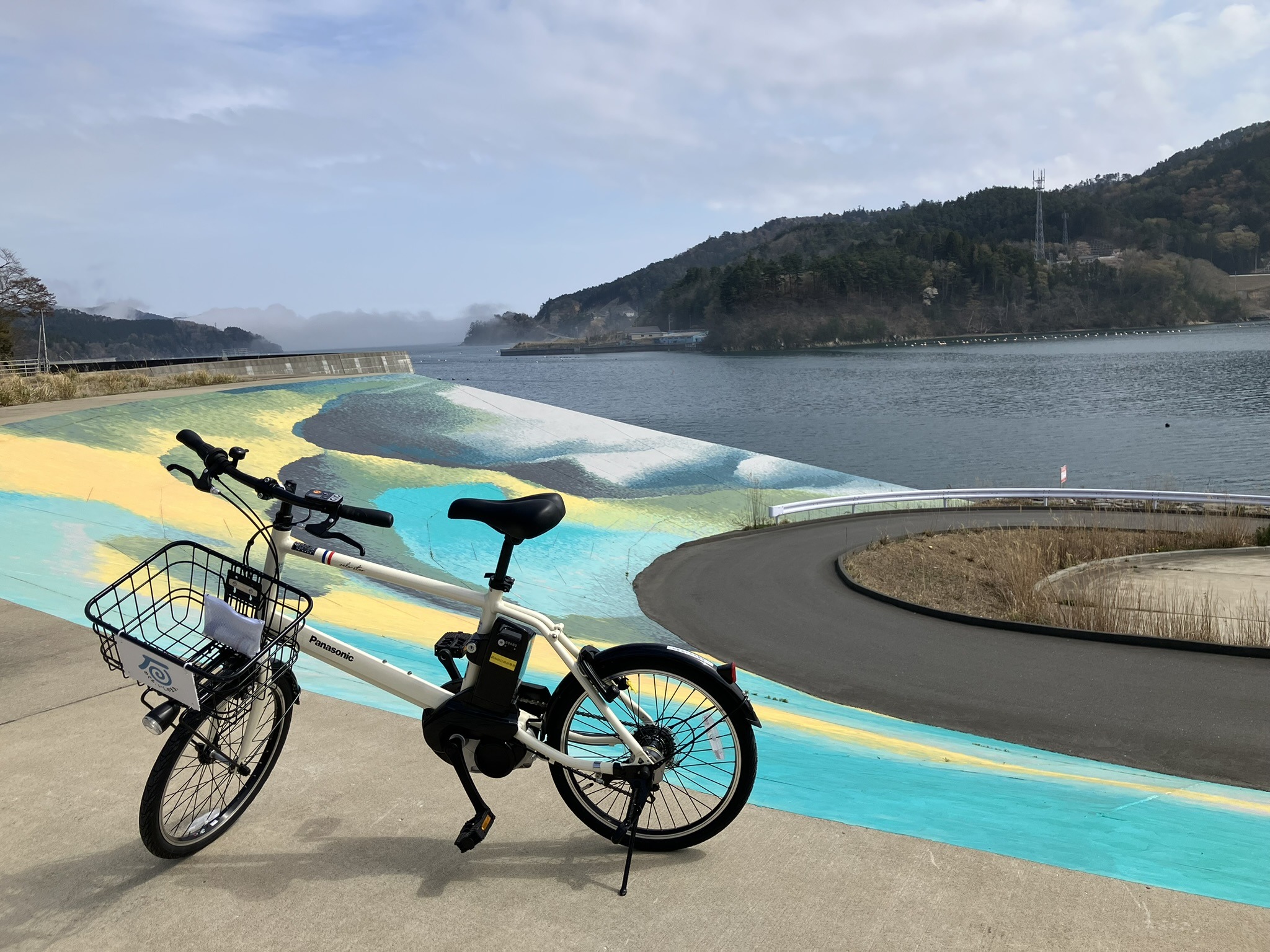 道の駅 硯上の里 おがつ レンタサイクル（電動2台）